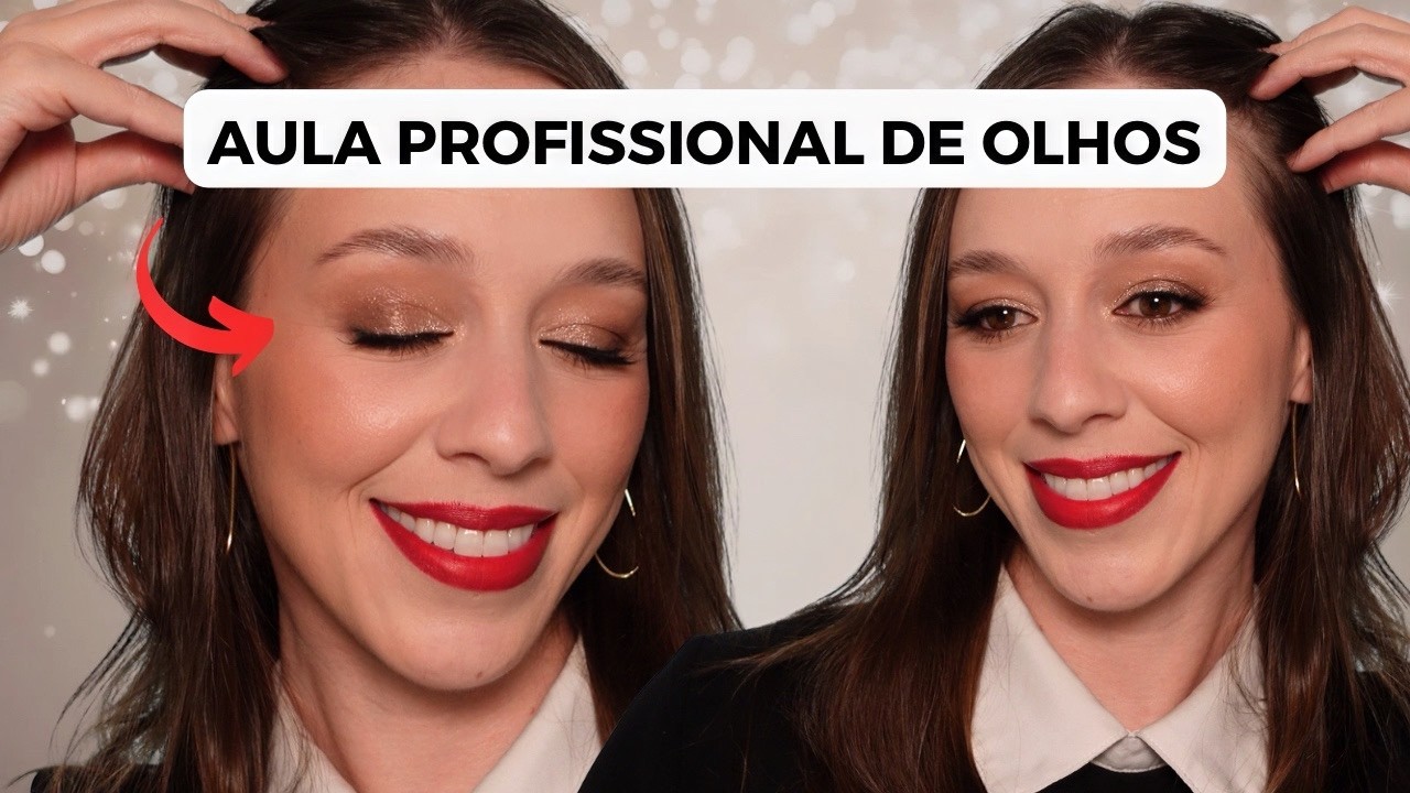 Como MELHORAR O ACABAMENTO DOS OLHOS na maquiagem | LITA MELLO