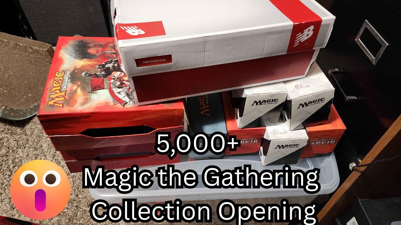5,000+ Magic the Gathering Collection Opening