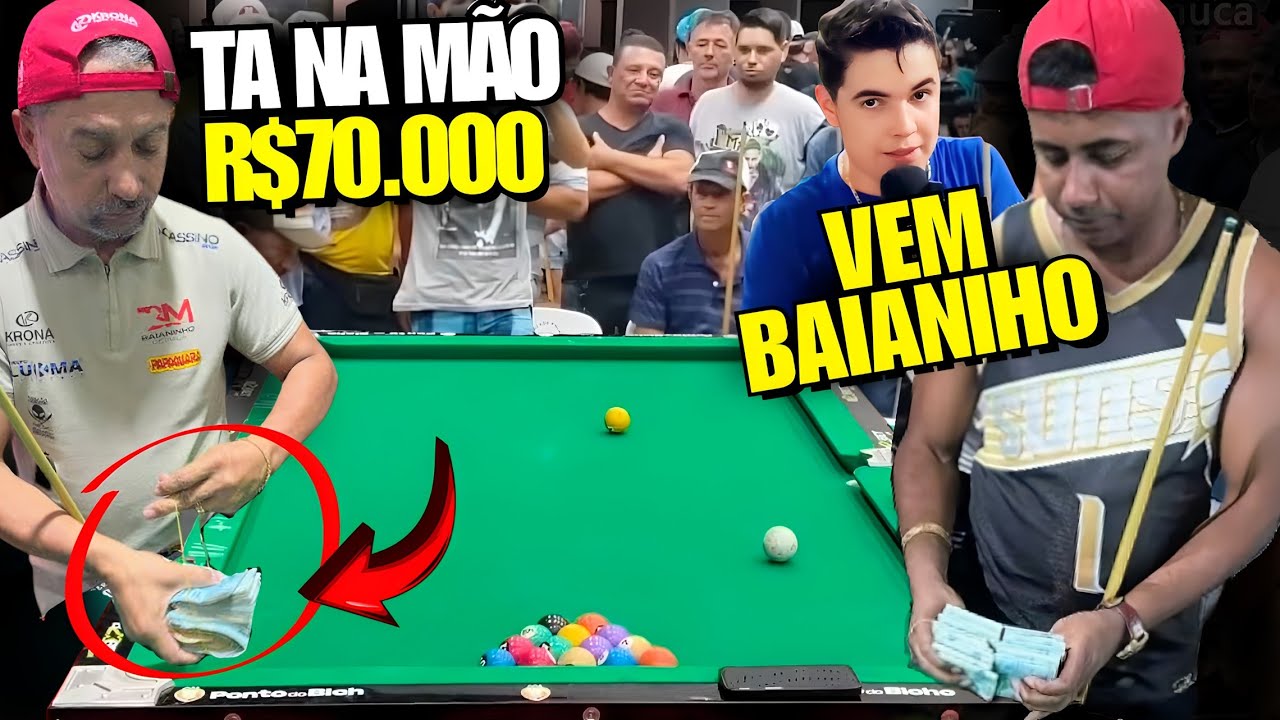 MAYCON DE TEIXEIRA DESAFIOU BAIANINHO DE MAUÁ VALENDO 70.000 REAIS 🔥