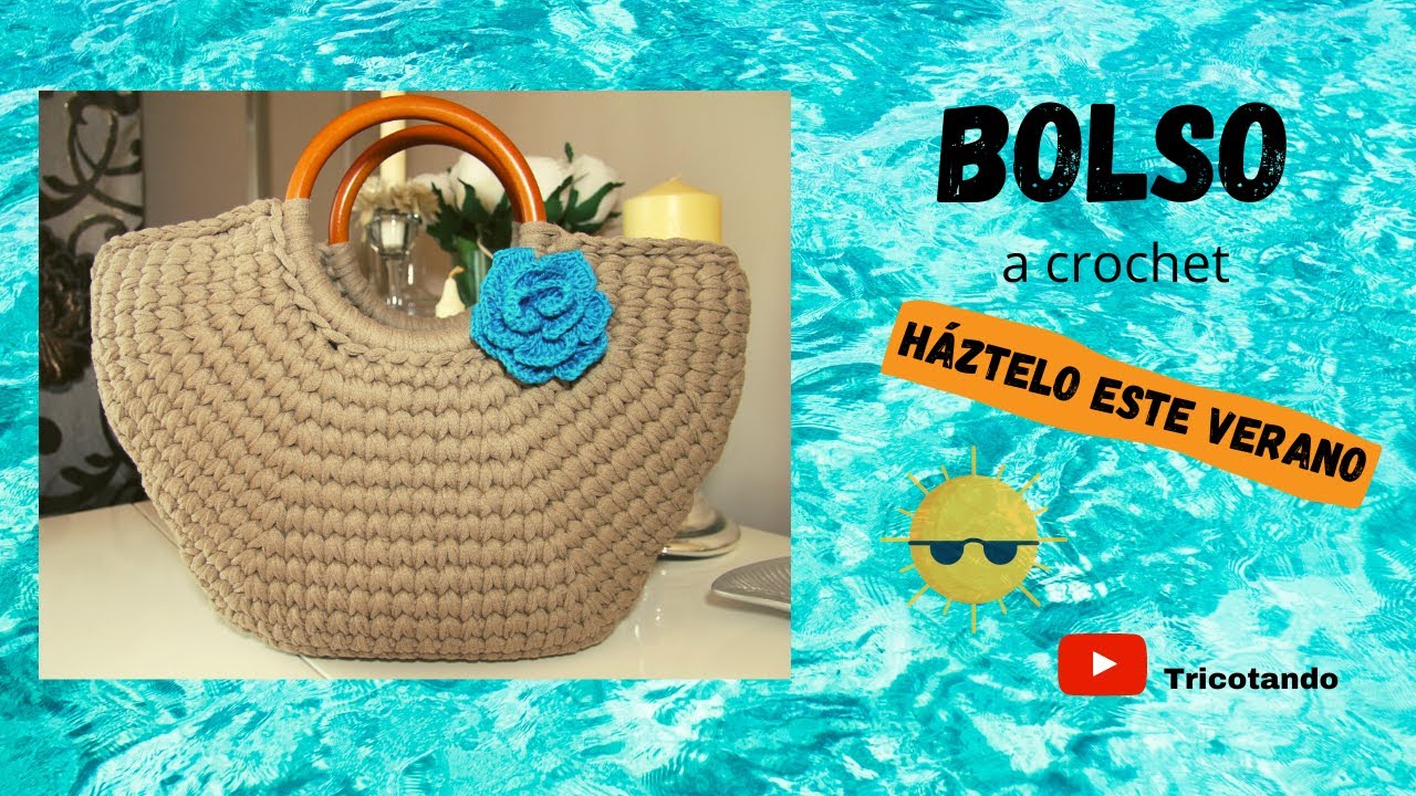 Capazo a crochet paso a paso