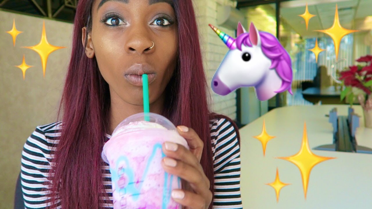 STARBUCKS UNICORN FRAPPUCCINO TASTE TEST
