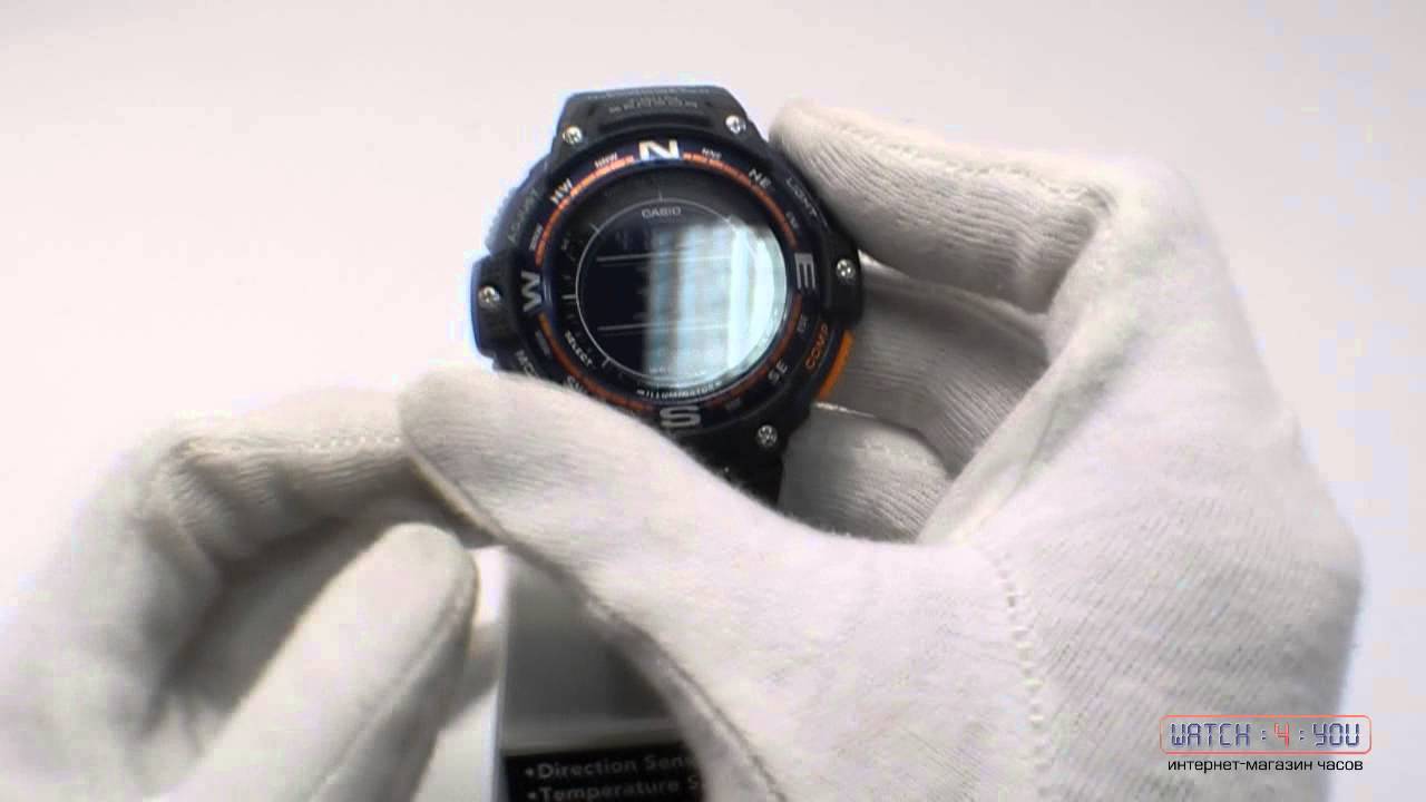 Обзор мужских часов Casio SGW-100-2BER