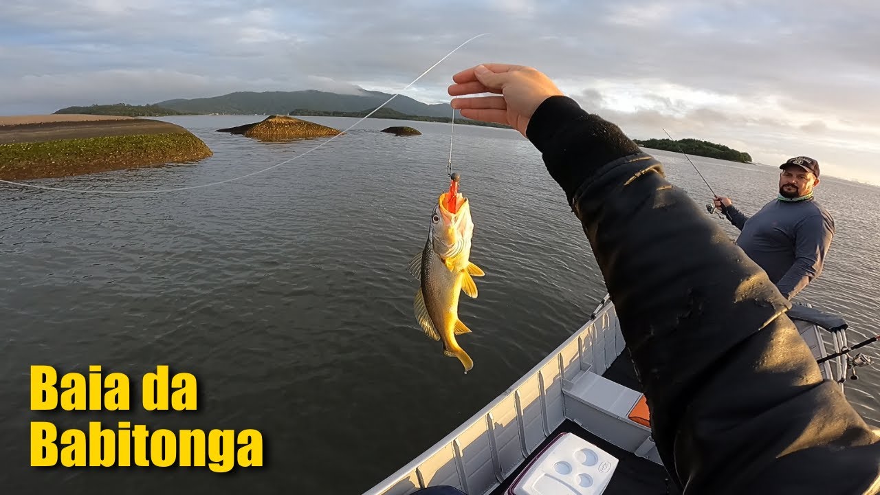 PESCA EMBARCADA na BABITONGA