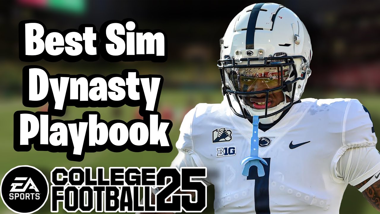 Best Playbook for Sim Dynasty College Football 25