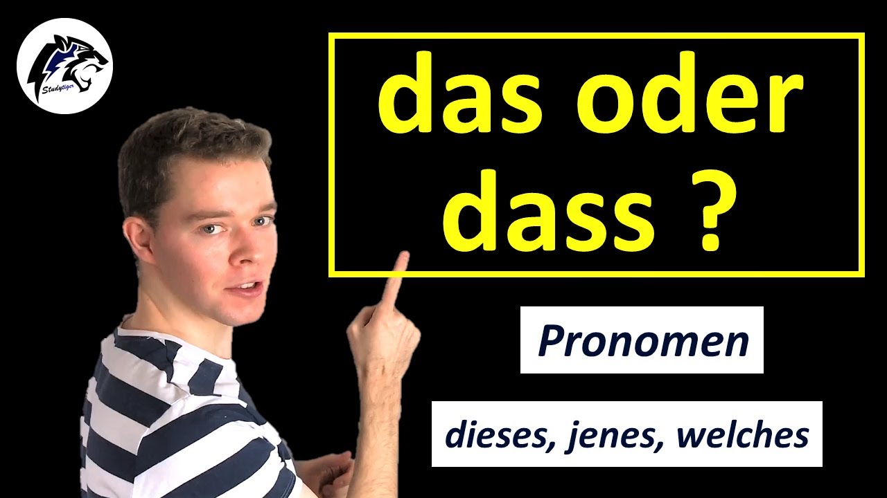 Das oder dass? | Deutschunterricht