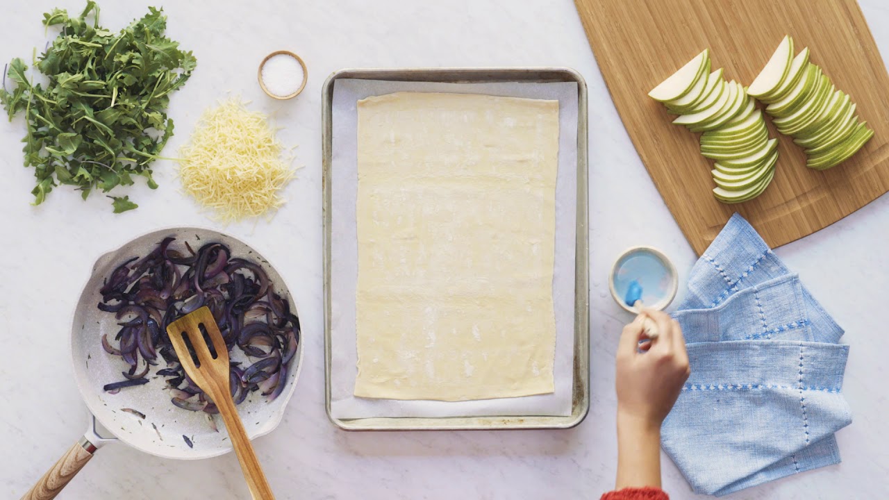 How to make Savory Pear and Gruyere Tart