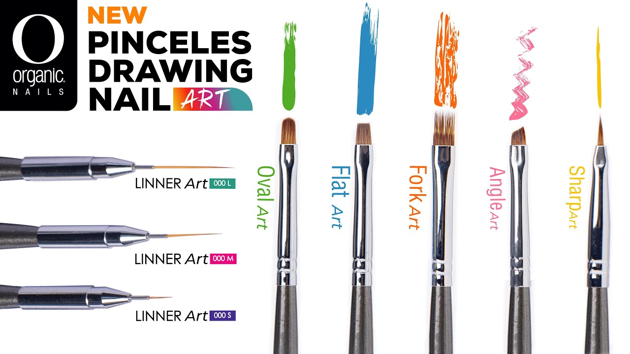 Pinceles Drawing Nail Art