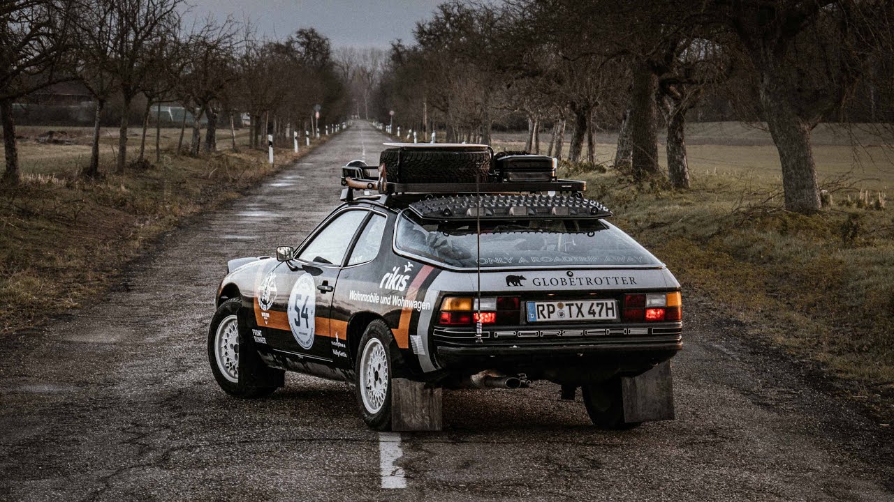 the camping Porsche is done