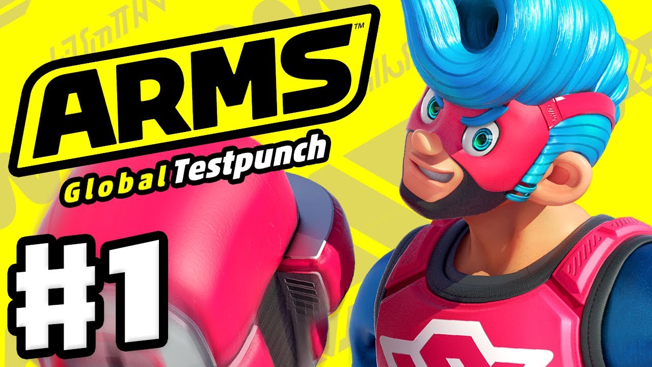 ARMS Global Testpunch Gameplay Part 1 (Nintendo Switch)