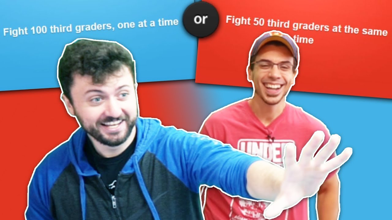 WE'RE GOING TO END UP ON A LIST | Would You Rather