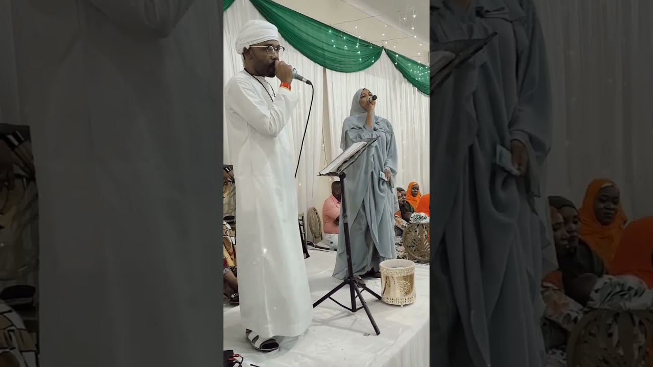 HammerQ X Hadia Mahaba live performance #wedding Mr&Mrs Haji 🌹🌹&hearts;️
