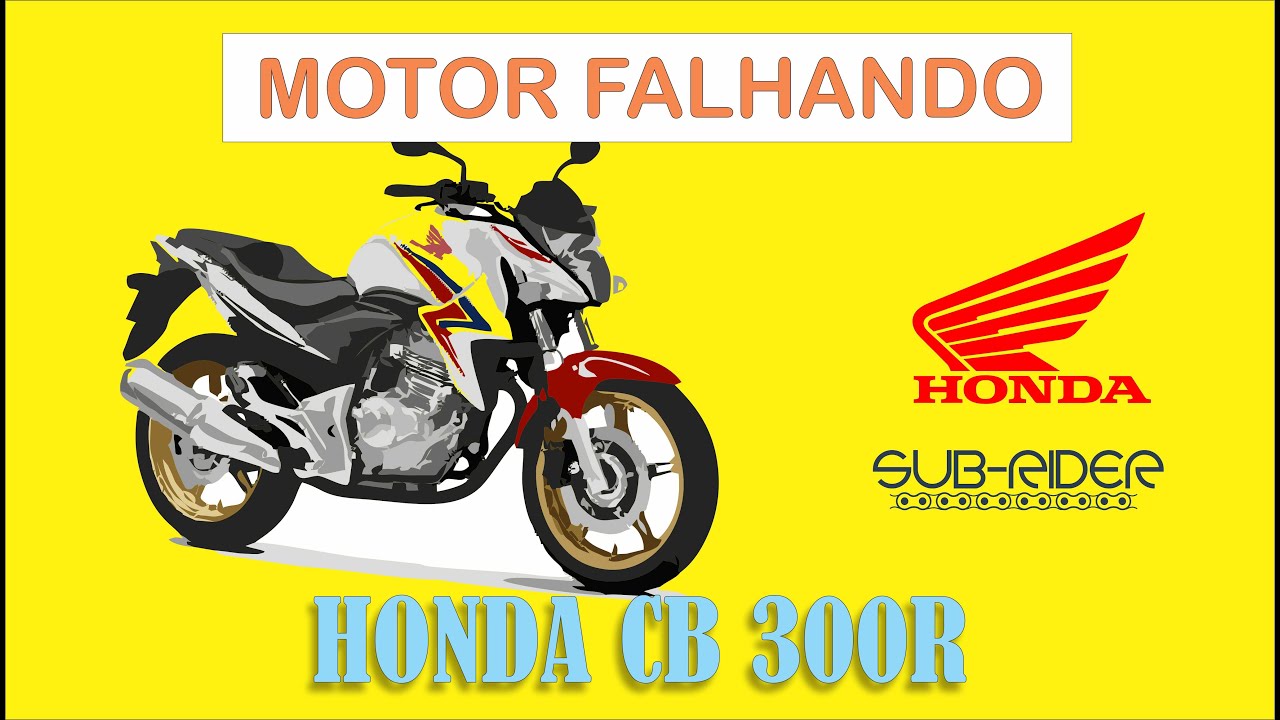 CB 300 falhando
