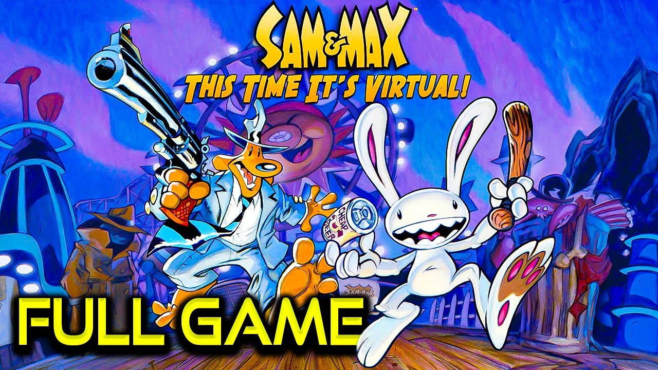Sam and Max: This Time It's Virtual | Full Game Walkthrough | No Commentary