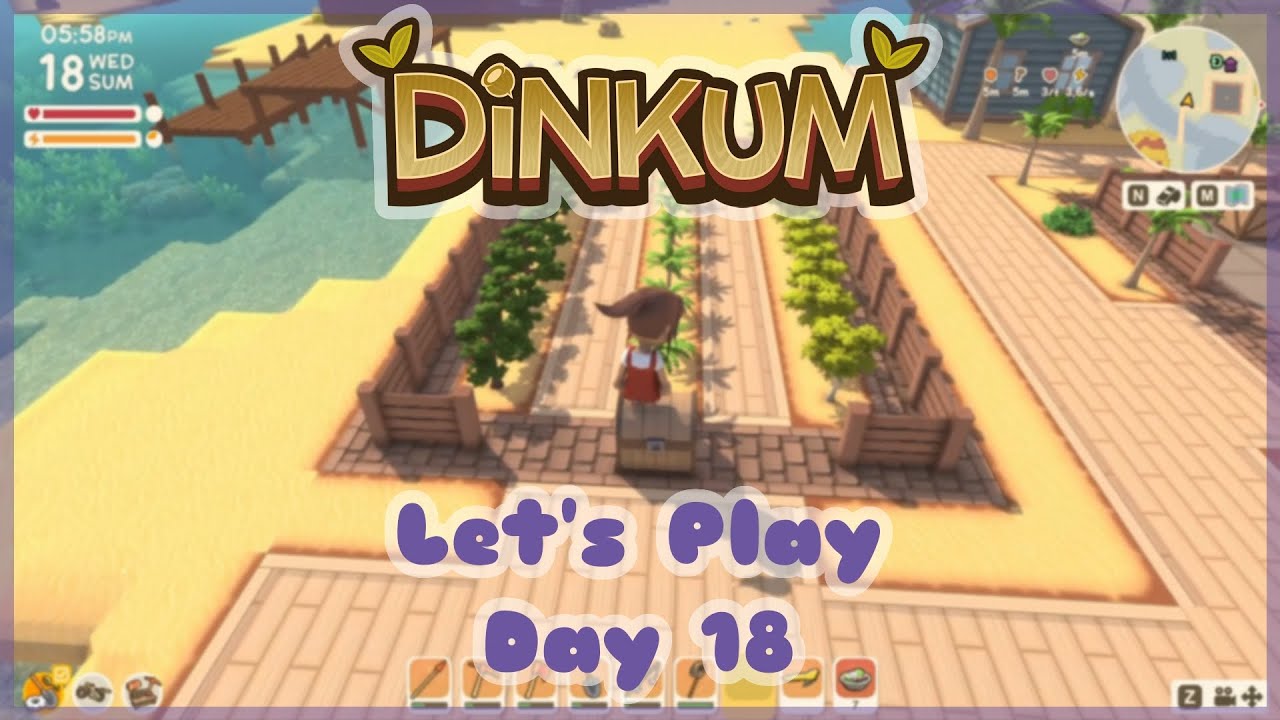 DINKUM | Let's Play Ep 18 - Making a tree farm