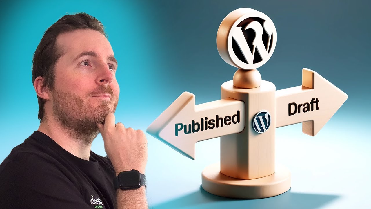 Простое руководство по изменению статуса страниц, записей и товаров в WordPress (публикация и сня...