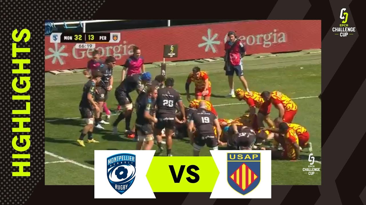 This Game Had EVERYTHING! 🔥| Montpellier HR v USAP | EPCR Challenge Cup Instant Highlights