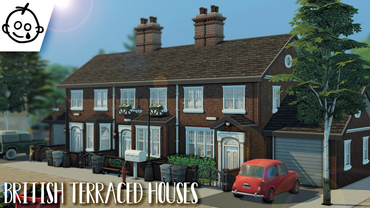 British Terraced Houses 🤍 GOSH Charity x Sims 4 Build Challenge...(Sims 4 Speed Build)