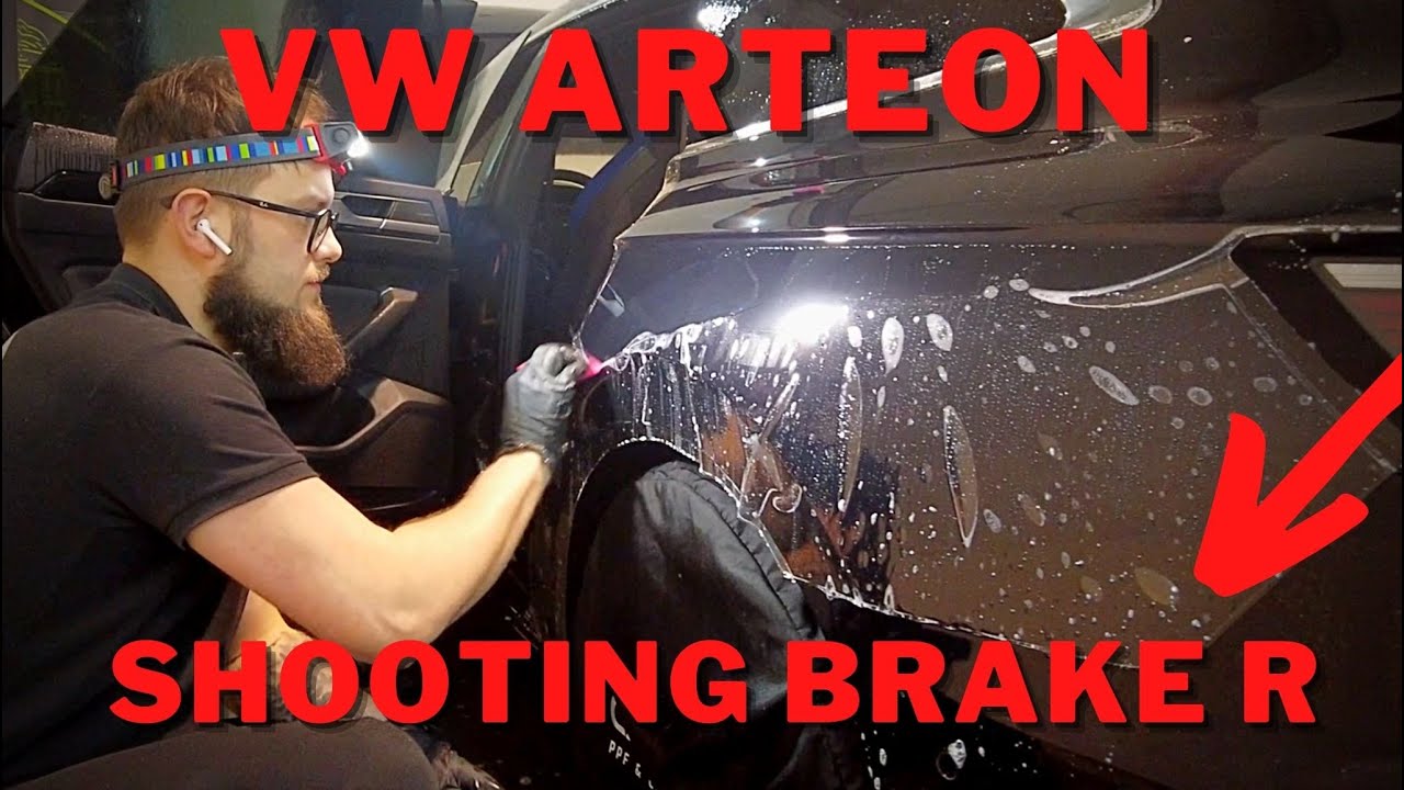 Arteon Shooting Brake R oklejony w całości folią PPF! #detailingvlog​​ #93