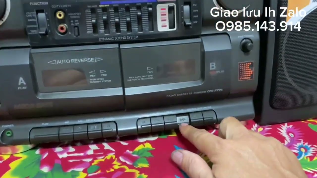 Sony CFS 777S.gia 2tr5.lh0985.143.914