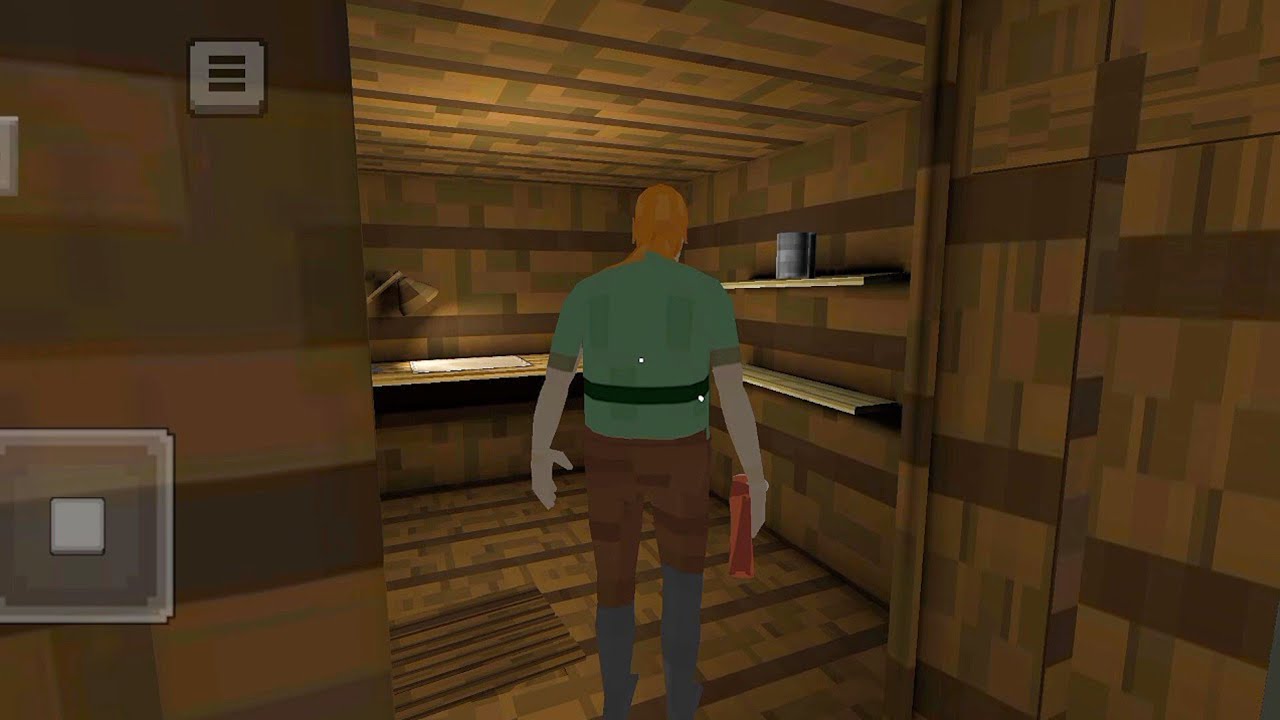 Granny Game Horror Escape Gameplay | Playing As Minecraft Grandpa Mod | #granny 