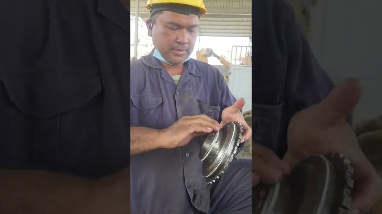 cat 966h transmission clutch  seal installation