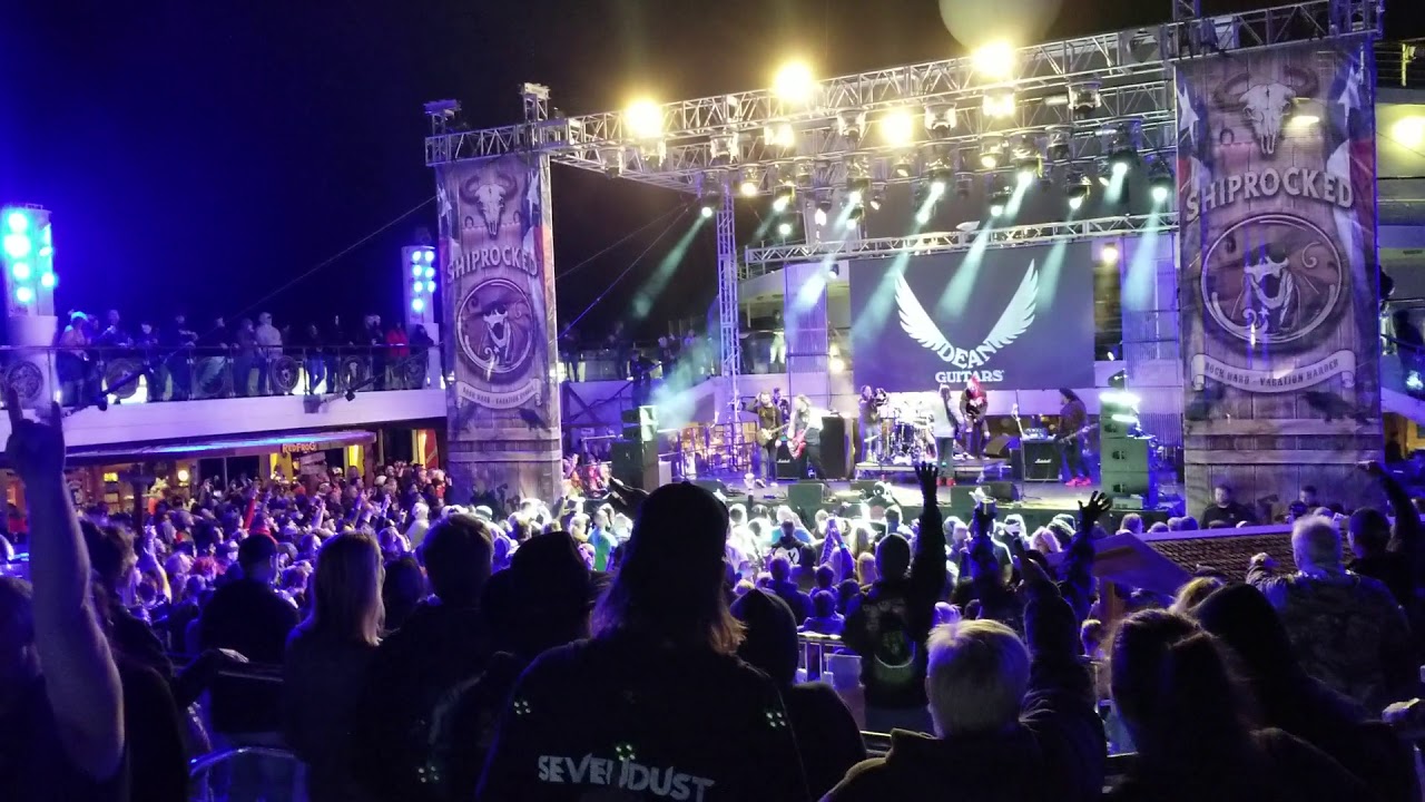Nonpoint - Bullet with a Name with Chad Gray (First Time Back on Stage) (ShipRocked 2019)