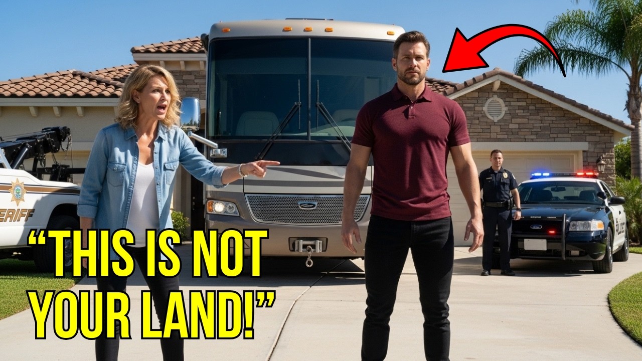 HOA President Towed My RV From My Own Property Her Face Dropped When the Sheriff Showed Up With Me