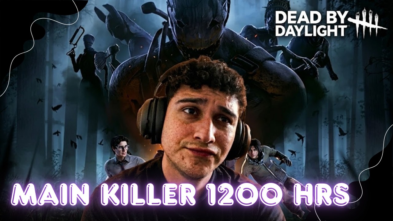 ¡¡¿Cómo juega un MAIN KILLER con 1200 hrs en DBD?!!