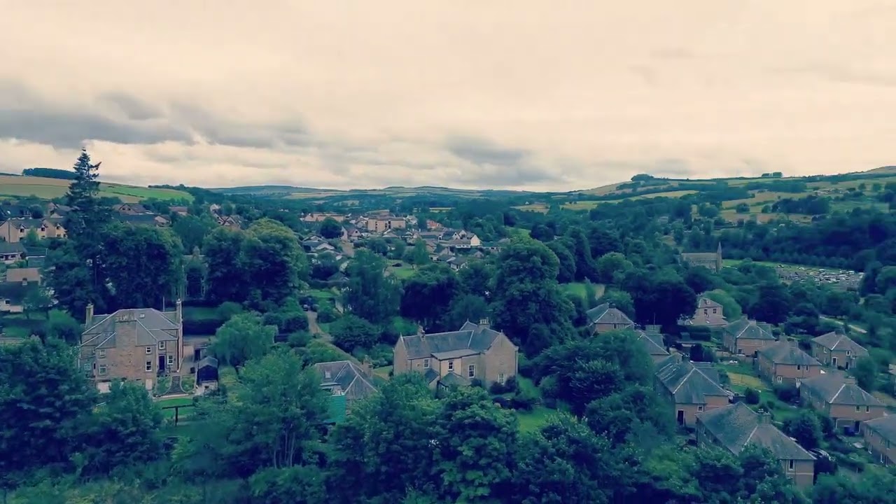 Jedburgh 2024 Birds eye view