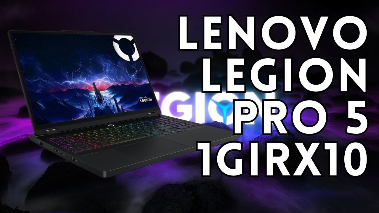 Основные моменты распаковки и обзора Lenovo Legion Pro 5 16IRX10.
