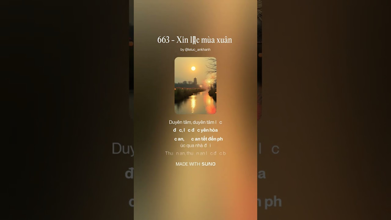 663   Xin lộc mùa xuân