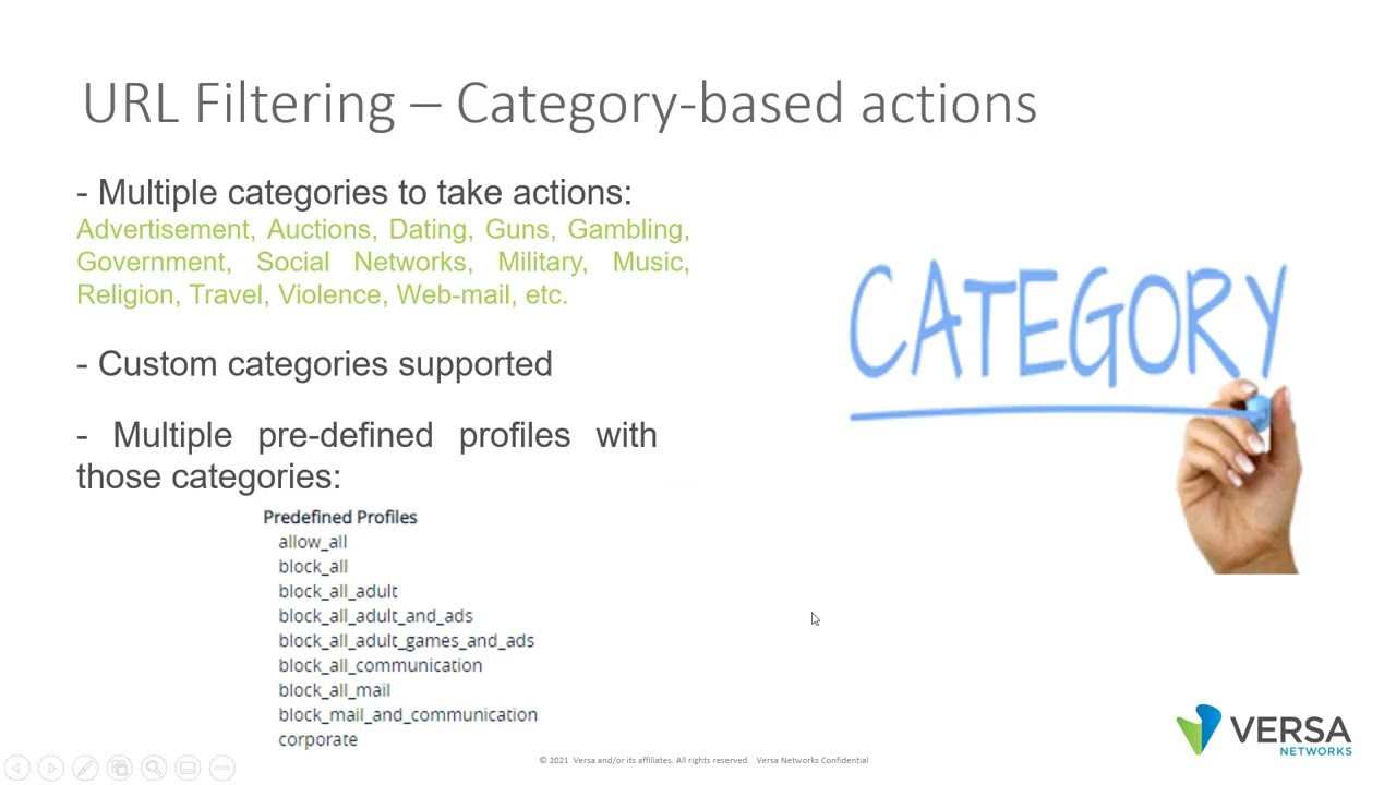 #Versa #Secure SD-WAN URL Filtering Deep Dive