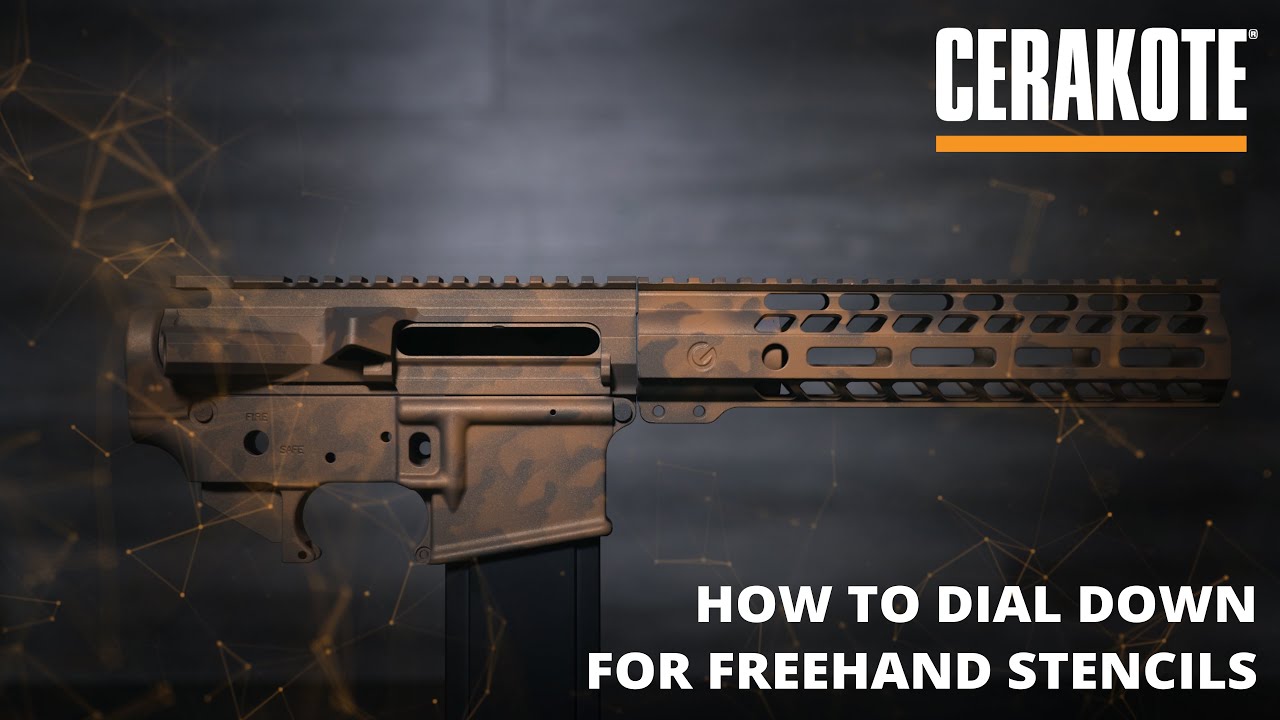 Cerakote | Dialing Down For Freehand Stencils