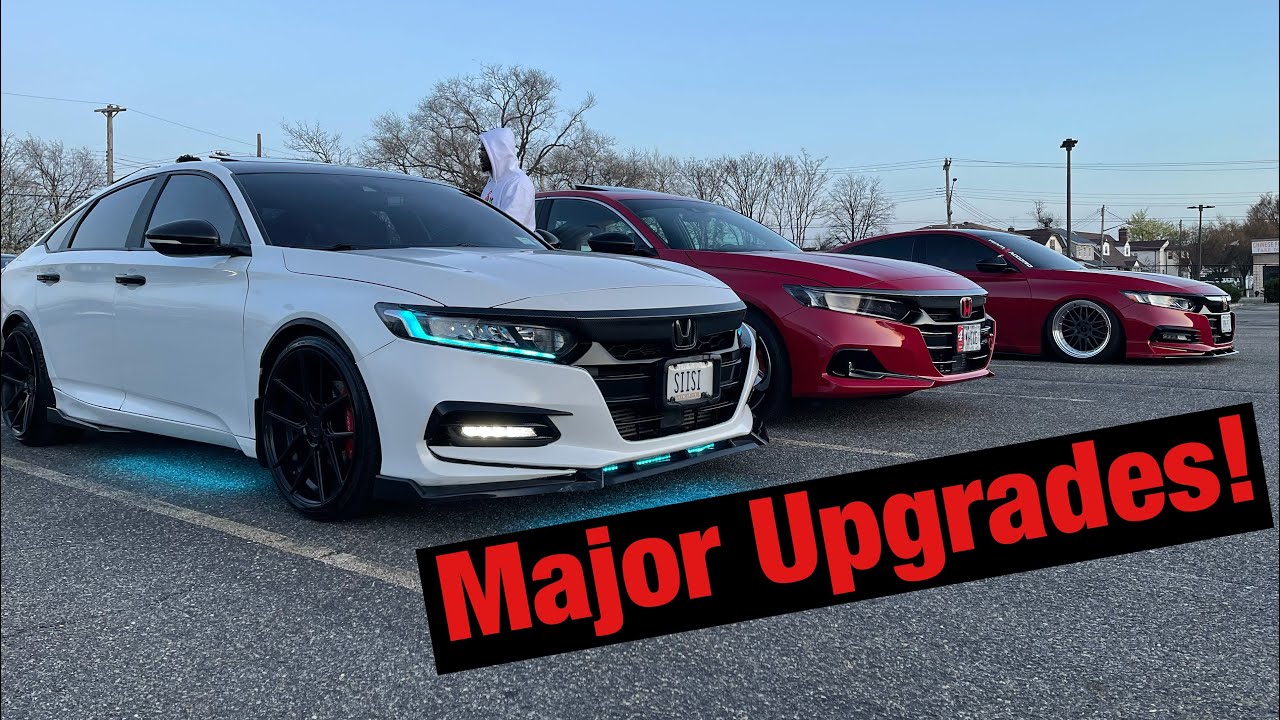 2018-2021 Honda Accord Sport Gets Air Suspension and Moonroof Modification