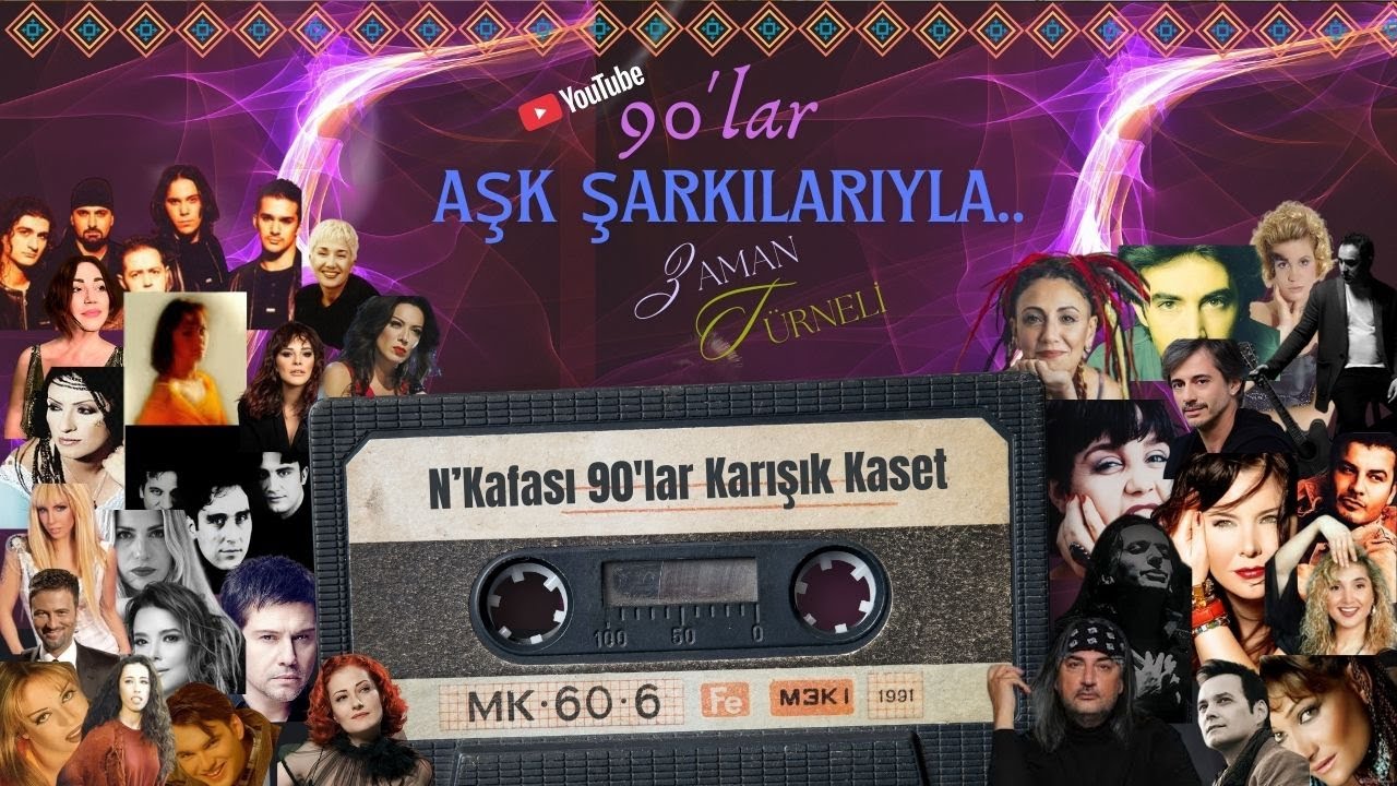 Doksanlar Aşk Şarkıları / 90'lar MİX / Zaman Tüneli #doksanlar #90larmüzik #90s  #mix 