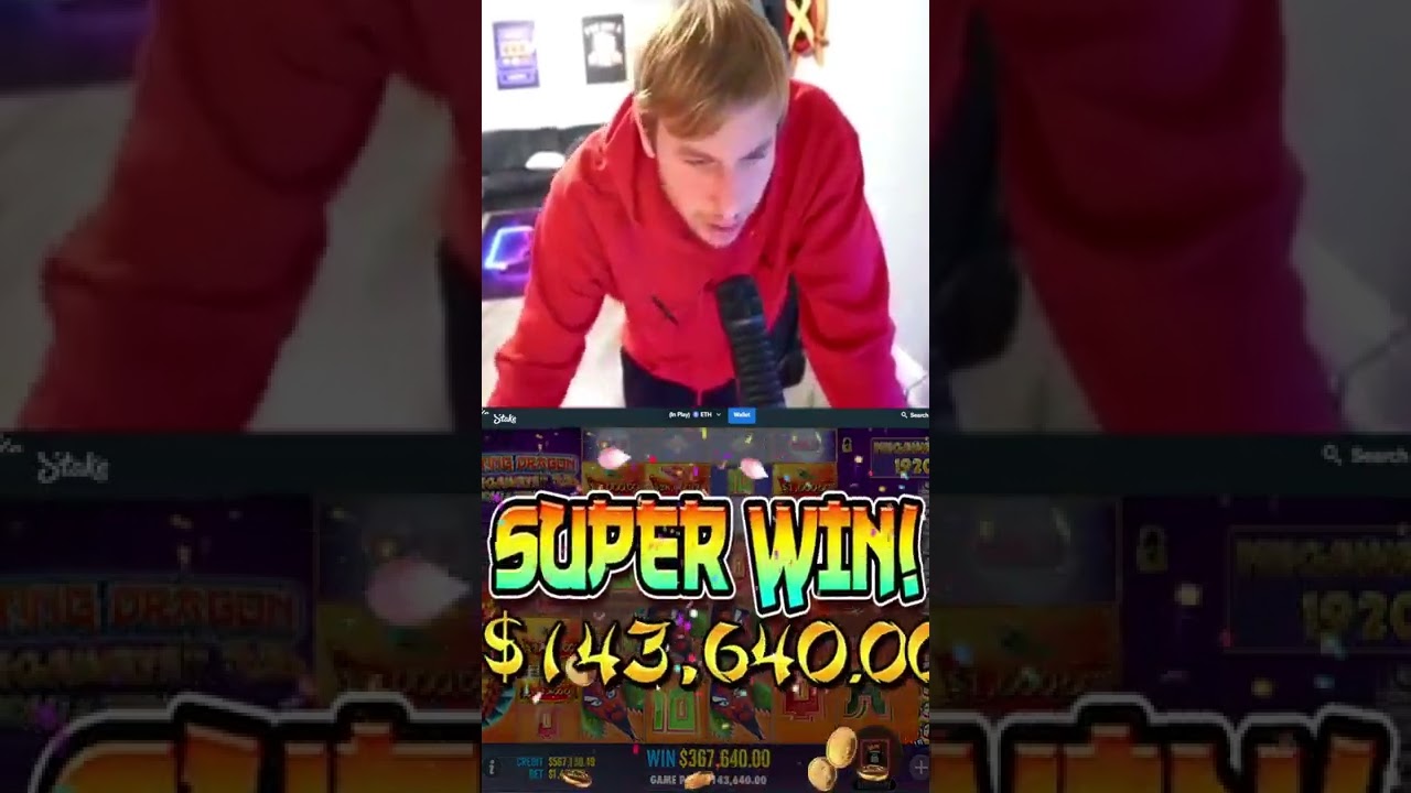 We hit large on the new floating dragons slot!
