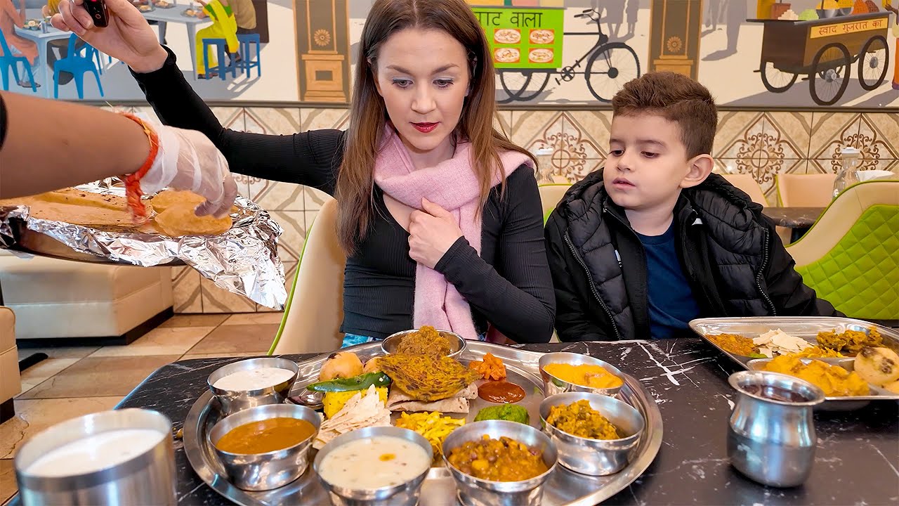 Unlimited VEGETARIAN INDIAN THALI! | Didn't expect THIS.