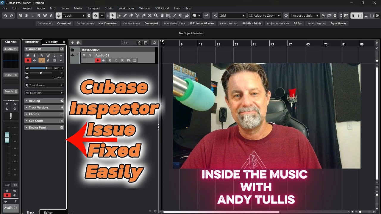 Cubase Pro 14 Inspector Issues: Two Quick Fixes Given  Along With A Bonus!