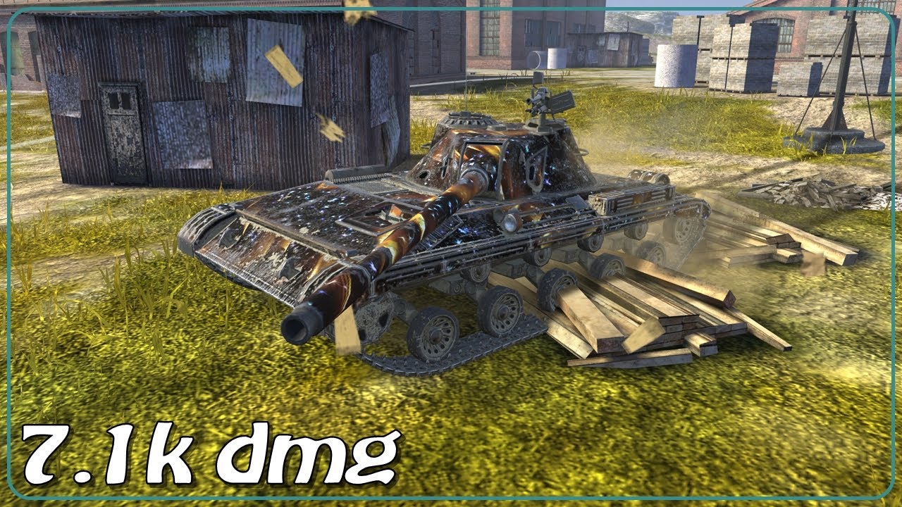Object 84 • 4 frags • 7.1k dmg • WoT Blitz
