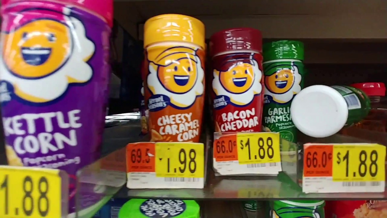 Popcorn at Walmart 2018