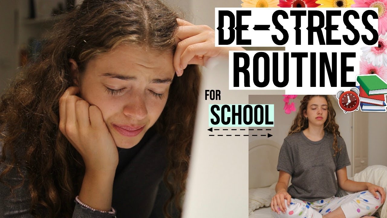 MY SCHOOL DE-STRESS ROUTINE 2018. 🌻 prioritise your mind x
