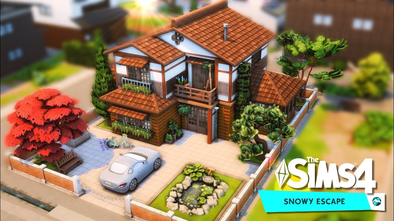 БАЗОВАЯ ИГРА И СНЕЖНЫЙ ПОБЕГ || || The Sims 4 Скоростная сборка — БЕЗ CC