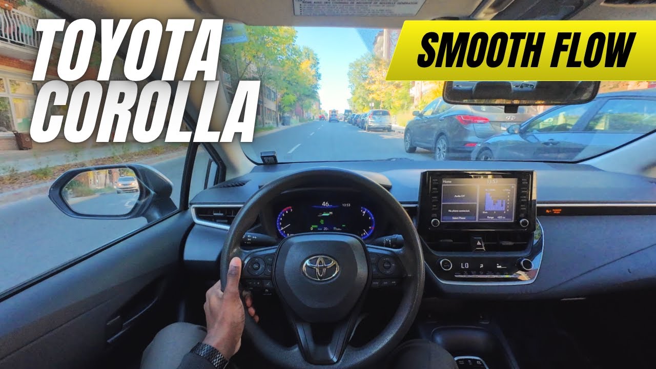 ASMR POV Drive | 2022 Toyota Corolla Hybrid | PM Commute