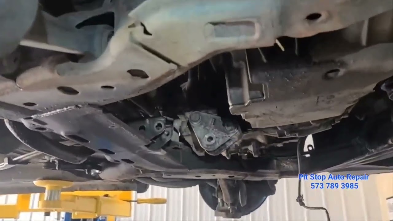 06 Снятие трансмиссии Ford Fusion