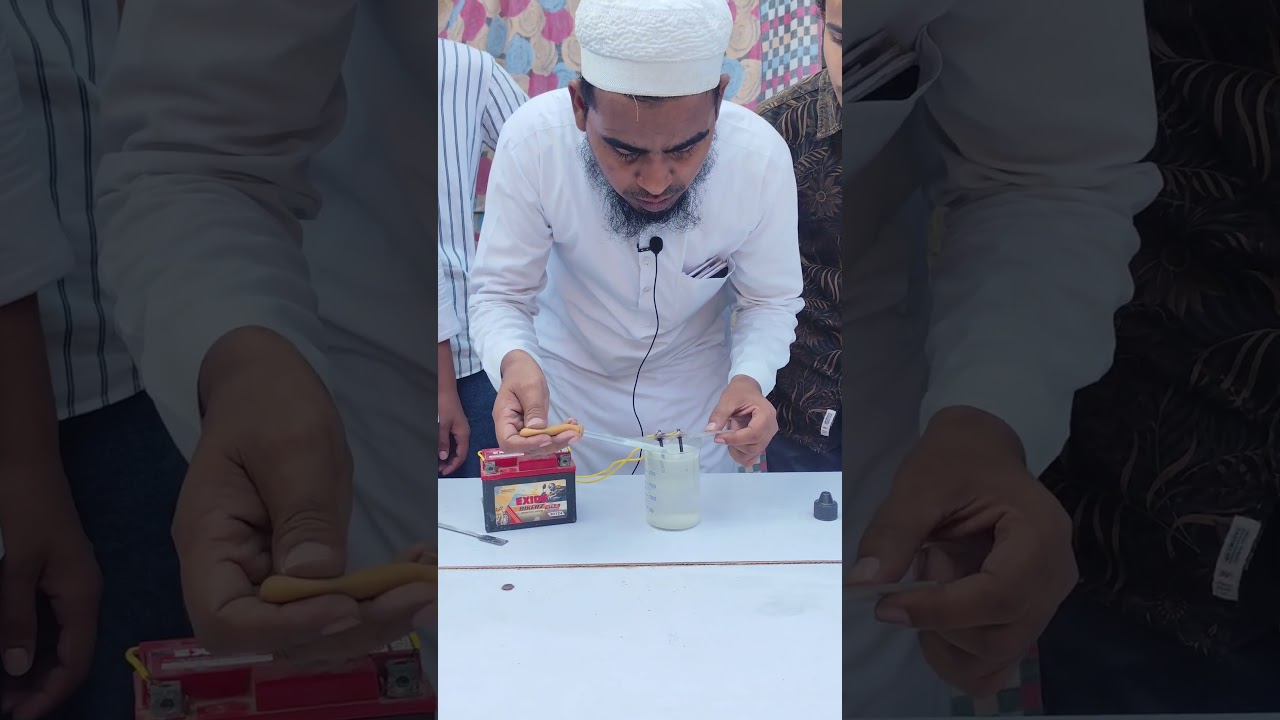 Chlor alkali method testing NaOH