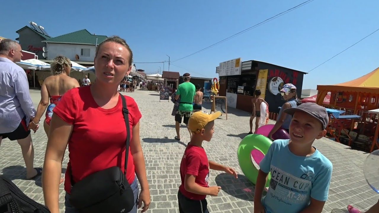 Прогулка по Железному Порту!!! Дикари вышли в люди.