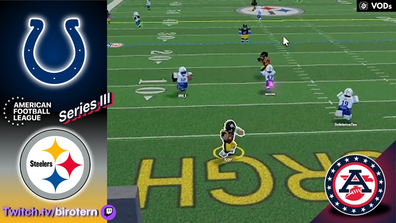 Pittsburgh Steelers Vs. Indianapolis Colts  |  S33  |  Series III