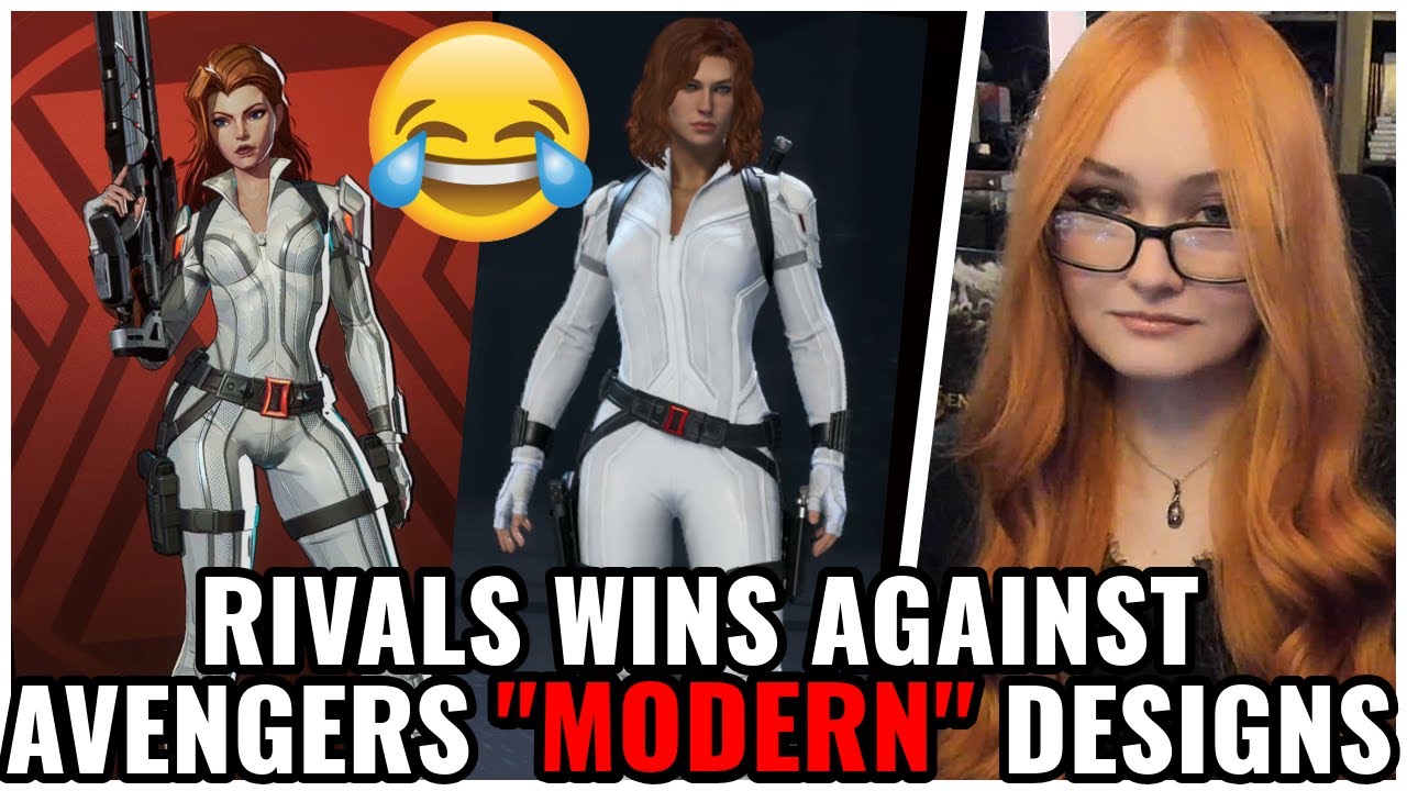 Marvels Rivals VS Avengers Skins, Gamers ROAST Crystal Dynamics Realistic Modern SLOP 😂 Rivals WINS