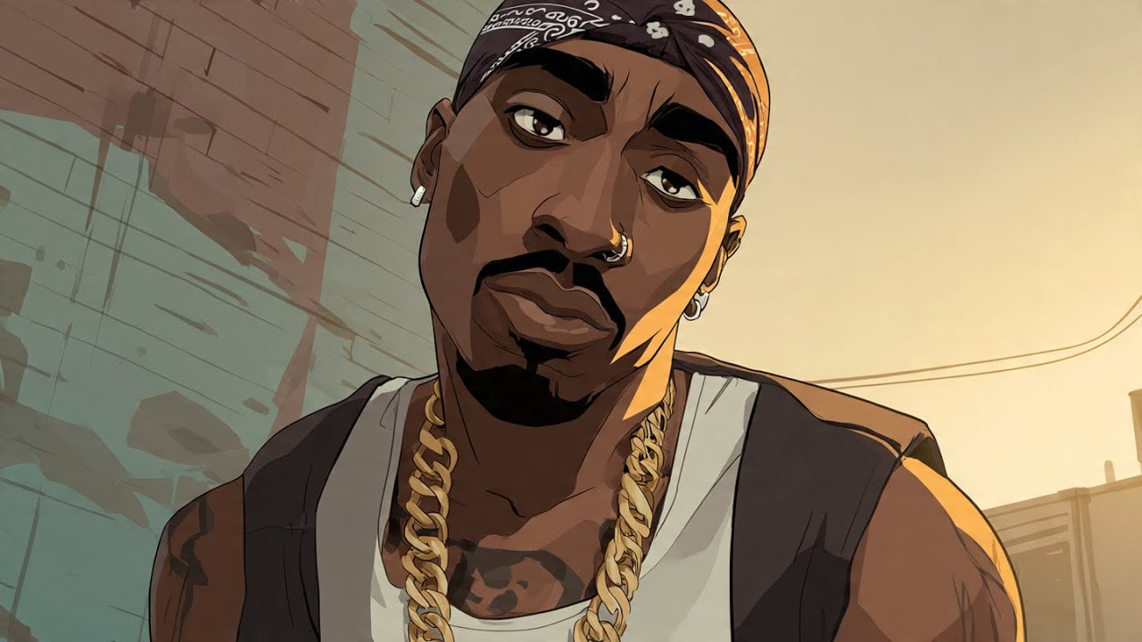 “Ambition Az a Ridah” reimagined for 2025 #conscioustrap #music #musicgenre #art #2pac #trapmusic