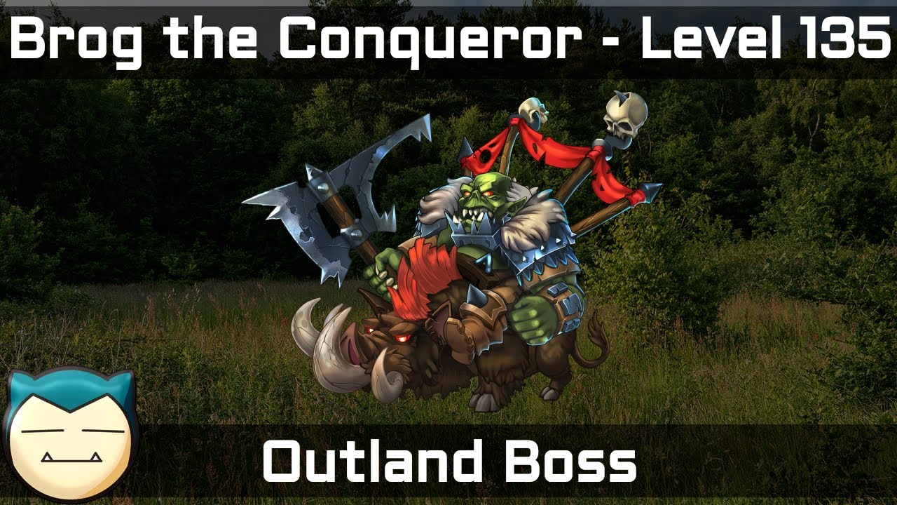 Hero Wars Facebook - Outland Boss - Brog the Conqueror - Level 135 - 20200905